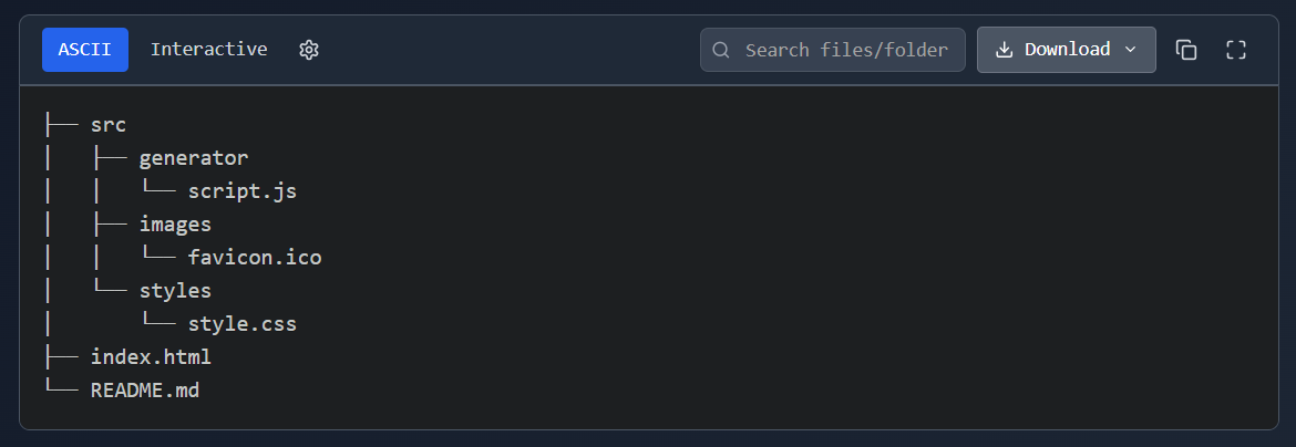 ASCII Mode