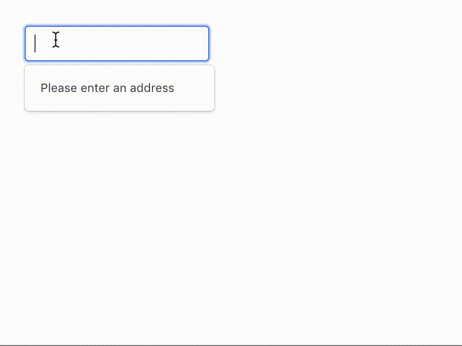 Custom Google Autcomplete Example with Bulma Dropdown