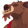 boar-red