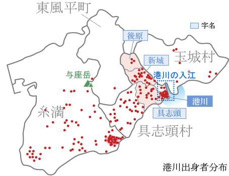 港川地図