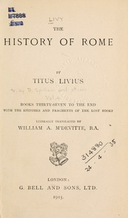 Cover of edition 1915historyofrom04livyuoft