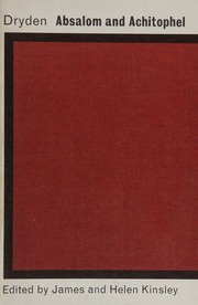 Cover of edition absalomachitophe0000dryd