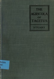 Cover of edition agricola00taciiala