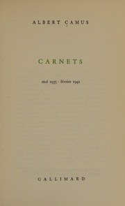 Cover of edition albertcamuscarne0001unse