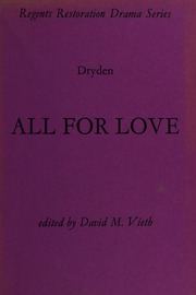 Cover of edition allforlove0000dryd_u3u8