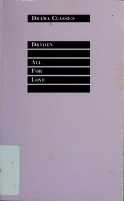 Cover of edition allforlove1998dryd