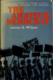 Cover of edition amateurdemocratc00wils