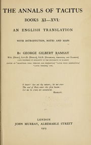 Cover of edition annalsoftacitustaci00rich