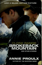 Cover of edition brokebackmountai00anni_0