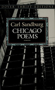 Cover of edition chicagopoemssandrich