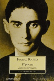 Cover of edition elproceso0000kafk_q0x0