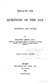 Cover of edition essaysonquestio02smitgoog