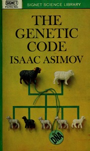 Cover of edition geneticcode00asim