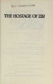 Cover of edition hostageofzir0000deca