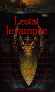 Cover of edition lestatlevampire0000rice