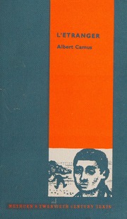 Cover of edition letranger0000albe_b6i4