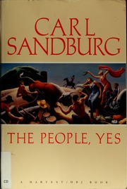 Cover of edition peopleyes00sand