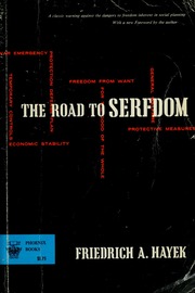 Cover of edition roadtoserfdom00haye