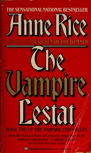 Cover of edition vampirelestat2bo00rice