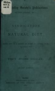 Cover of edition vindicationofnat00shelrich