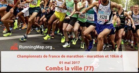 01 mai: France de Marathon à Combs La Ville (77)