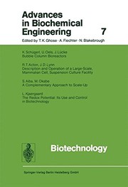 Cover of: Biotechnology