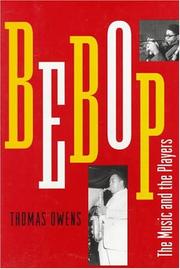 Cover of: Bebop by Thomas Owens, Thomas Owens