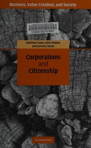 Cover of: Corporations and Citizenship