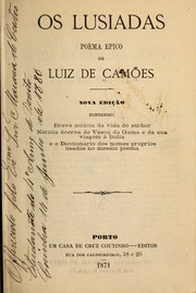 Cover of: Os Lusiadas: poema epico