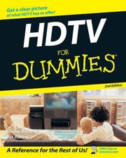 Cover of: HDTV For Dummies (For Dummies (Math & Science)) by Daniel D. Briere, Danny Briere, Pat Hurley, Danny Briere, Pat Hurley