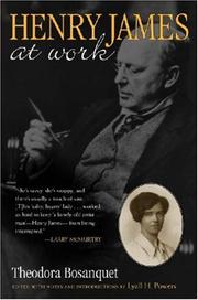 Henry James at work by Theodora Bosanquet