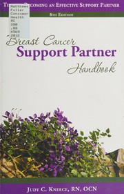 Cover of: Breast cancer support partner handbook: tips for becoming an effective support partner