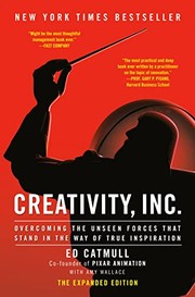 Creativity, Inc. by Ed Catmull, Amy Wallace