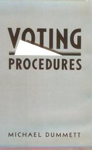 Cover of: Voting procedures