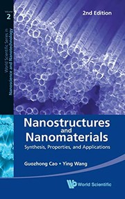 Cover of: Nanostructures & nanomaterials: synthesis, properties, and applications