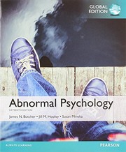 Cover of: Abnormal Psychology, Global Edition