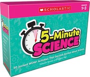 Cover of: 5-Minute Science: Grades 1-3