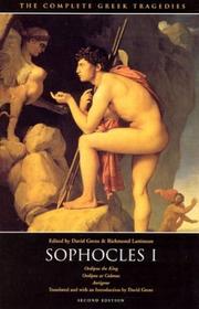 Cover of: Sophocles