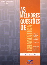 Cover of: As melhores questões de gramática: nível superior