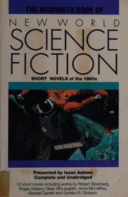 Cover of: The Mammoth Book of New World Science Fiction: Short Novels of the 1960s