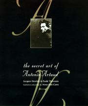 The secret art of Antonin Artaud by Jacques Derrida