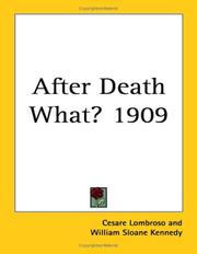 Cover of: After Death What? 1909