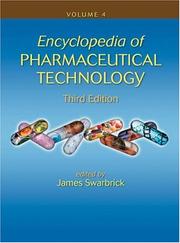 Cover of: Encyclopedia of Pharmaceutical Technology