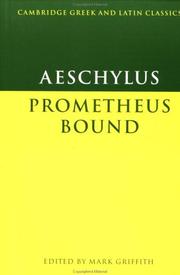 Cover of: Prometheus bound