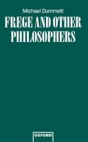 Cover of: Frege and other philosophers