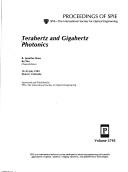 Cover of: Terahertz and gigahertz photonics: 19-23 July 1999, Denver, Colorado