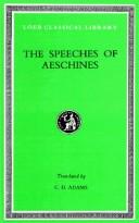 Cover of: Speeches