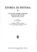 Cover of: Storia di Pistoia.