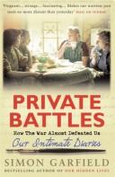 Private Battles by Simon Garfield, Jean Lucey Pratt