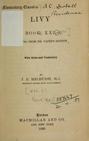 Cover of: Ab urbe condita: History of Rome, Volume XIV, Summaries. Fragments. Julius Obsequens. General Index (Loeb Classical Library No. 404)